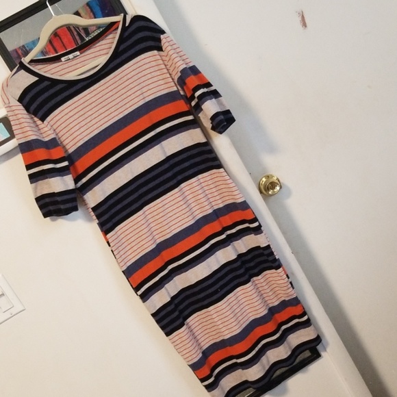 Charlotte Russe Dresses & Skirts - Striped midi t shirt dress Charlotte Russe Dresses & Skirts - Striped midi t shirt dress